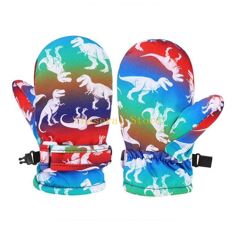 Snow Glove Insulated - E7CE Boy & Girls Colorful Snow