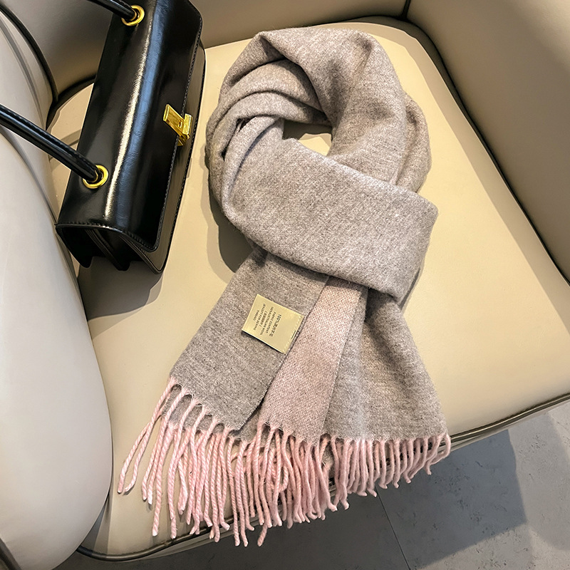 New 100% Wool Scarf Men Women  - Wool Scarf Men recension och pris