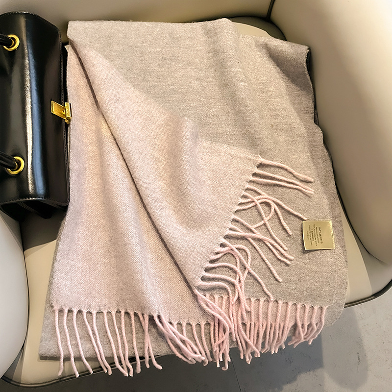 New 100% Wool Scarf Men Women  - Wool Scarf Men recension och pris