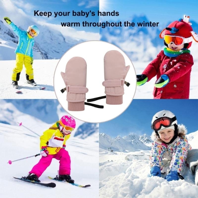 J15U Warm Baby Toddler Winter  - Snow Glove Insulated recension och pris