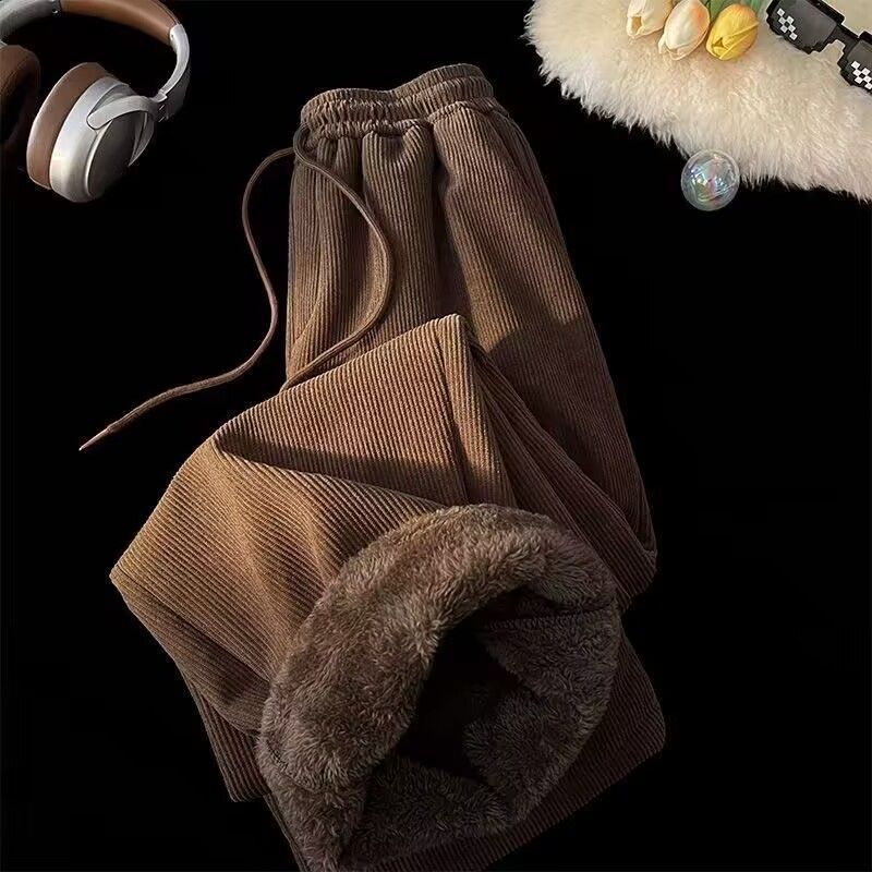 Wide Leg Corduroy Pants Women  - Corduroy Pant Warm recension och pris