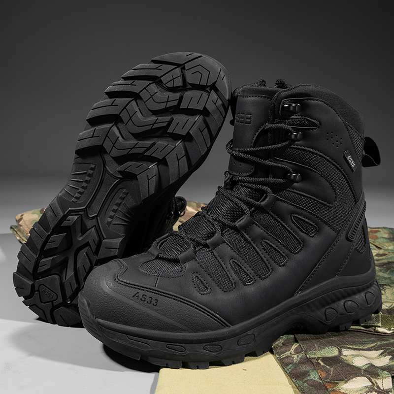 Men Tactical Boots Lace Up Bra - Waterproof Winter Boot recension och pris